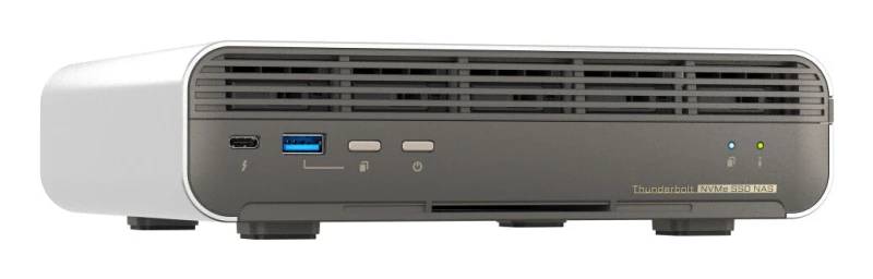 Image of QNAP QNAP TBS-h574TX-i5UC-05S01 NAS Compact Intel Core i5 i5-1235U 16GB 9.6 TB SSD QNAP QTS Black, Grey TBS-H574TX-I5UC-05S01