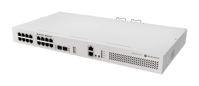 Image of Mikrotik CRS418-8P-8G-2S+RM Cloud Router/Sw L2/L3 Gigabit Ethernet (10