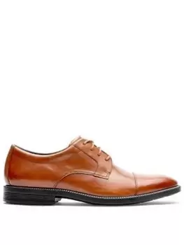 Image of Rockport Truflex Dressports Premium Cap Toe - Tan, Size 9, Men