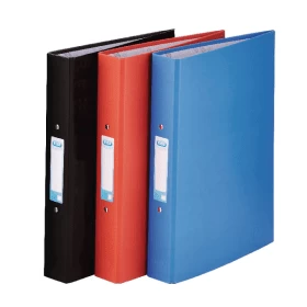 Image of Elba A4 Ring Binder Paper On-Board 2 O-Ring 25mm Assorted Pack of 10