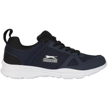 Image of Slazenger Force Mesh Running Shoes Mens - Navy/White
