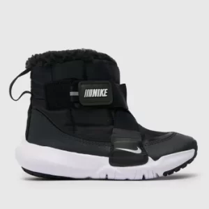 Image of Nike Black Flex Advance Boot Junior Trainers