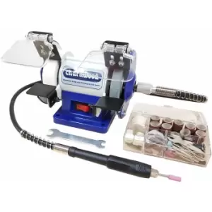 Image of CHARNWOOD BG3 3 Bench Grinder / Polisher with Flexible Drive