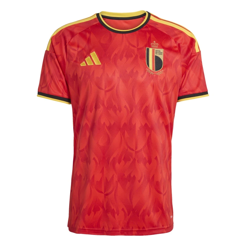 Image of Adidas Belgium Home Shirt 2025/26 Rouge Unisex M JM8381