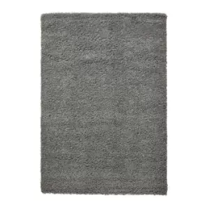 Image of Think Rugs Vista Rug Plain 2236 Grey 120X170cm