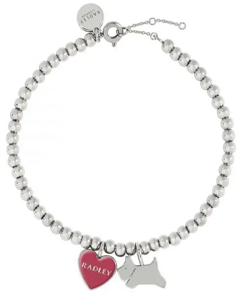 Image of Radley RYJ3163S Ladies Love Letters Bas Metal Red Jewellery