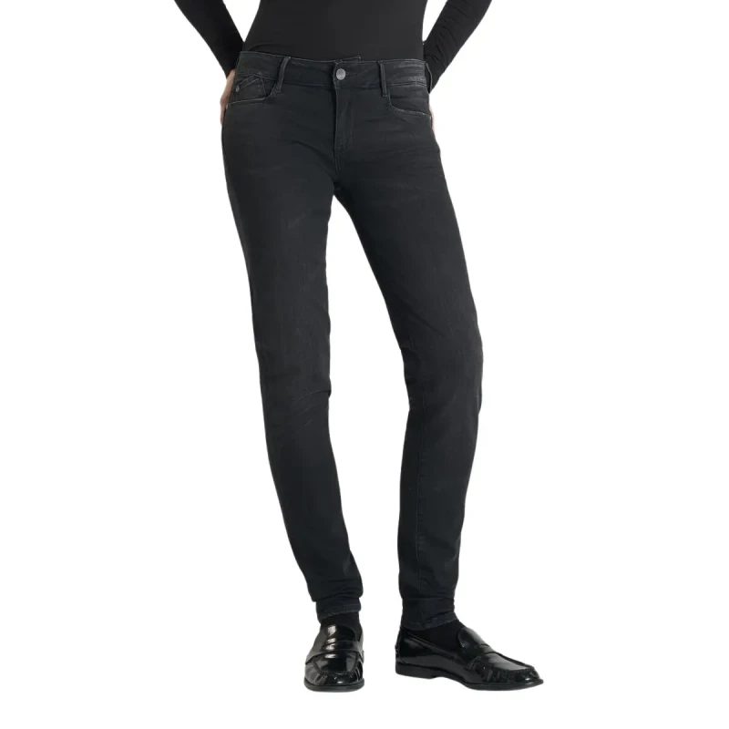 Image of Le Temps des cerises Womens jeans Le Temps des cerises Pulp Dicko Noir Female 32