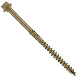 Image of Timco In-dex Timber Screws Hex Green 6.7 X 87mm 50 Pack