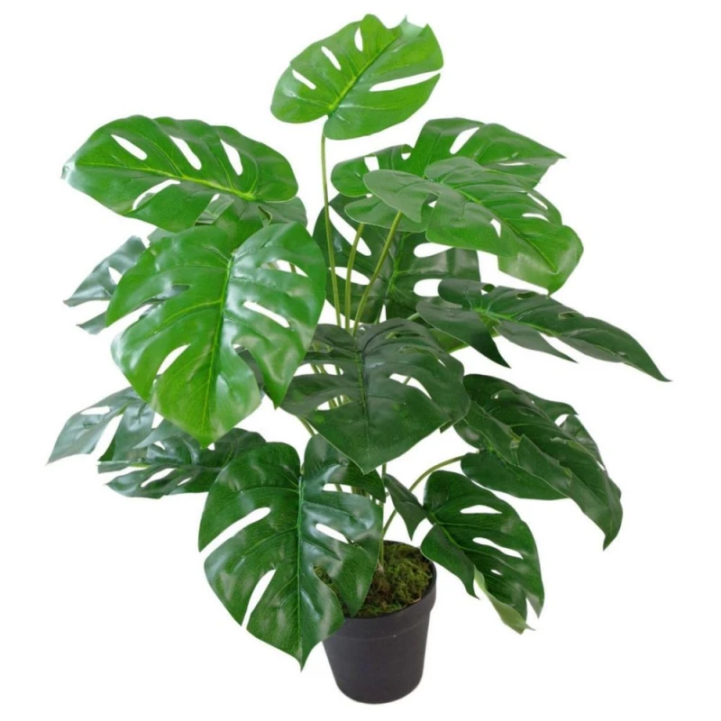 Image of Leaf 60cm Leaf realistic Artificial Monstera Cheese Plant Green unisex