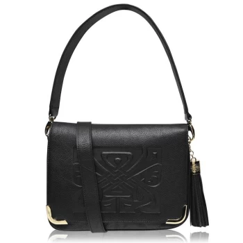 Image of Biba BIBA Leather Gretal Cross Body Bag - Black