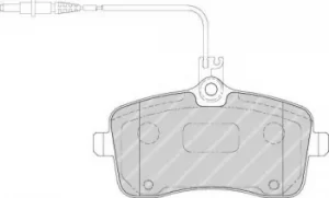 Image of Ferodo FDB1725 Brake Pad Set Front Axle Premier Car