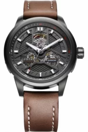 Image of Mens FIYTA Extreme Roadster Skeleton Automatic Watch WGA1008.BBR