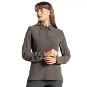 Image of Craghoppers Womens NosiLife Pro Long Sleeve Walking Shirt 8 - Bust 32' (81cm)