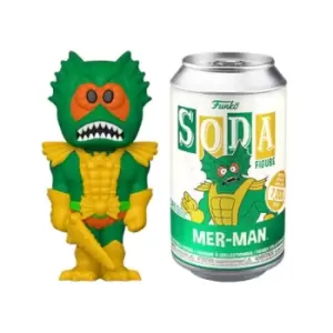 Image of Masters of the Universe Mer-Man Vinyl Soda in a Collector Can