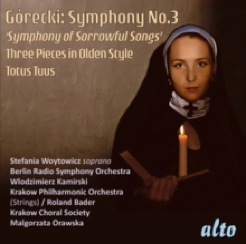 Image of Grecki: Symphony No. 3, 'Symphony of Sorrowful Songs'/.... CD / Album