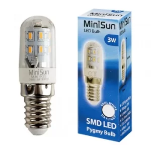 Image of MiniSun 3W SES/E14 Pygmy Bulb In Cool White