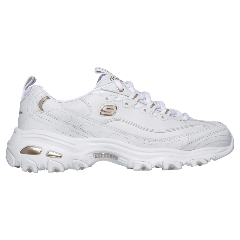 Image of Womens Trainers Skechers D'Lites Fresh Start Blanc Female 41