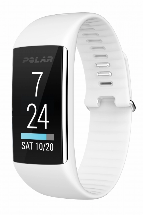 Image of Polar A360 Fitness tracker with wrist-based heart rate sensor - Small - White