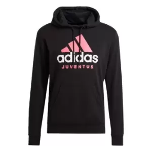 Image of adidas Juventus DNA Graphic Hoodie Mens - Black