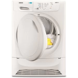 Image of Zanussi ZDP7208PZ 7KG Freestanding Condenser Tumble Dryer