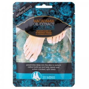 Image of Macadamia Oil Extract Pack Moisturizer-Socks