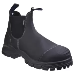 Image of Blundstone Mens 910 Leather Dealer Steel Toe Safety Boots UK Size 8 (EU 42)