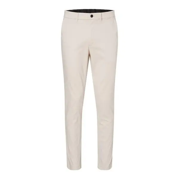Image of Calvin Klein Satin Stretch Slim Chino - Beige 38 R