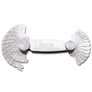 Image of Starrett 159M Screw Pitch Gauges 0.5-11.5mm