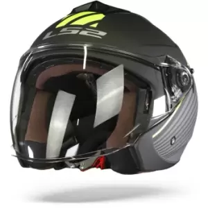 Image of LS2 OF573 Twister II Luna Matt Black Titanium M