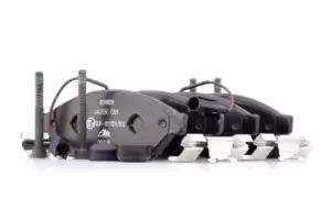 Image of ATE Brake pad set FIAT,PEUGEOT,CITROEN 13.0460-4809.2 1612433980,1623842480,425358 425462,77364160,77366019,77367091,1612433980,1623842480,425357