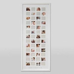 Image of Bambino My 1st Year 52 Aperture Photo Frame