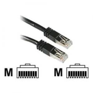 Image of C2G 3m Shielded Cat5E Moulded Patch Cable - Black