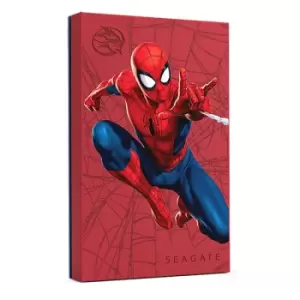 Image of Seagate 2TB Marvel Spider-Man Special Edition FireCuda External Hard Drive STKL2000417