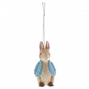 Image of Peter Rabbit Sculpted Hanging Ornament