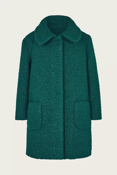 Image of Borg Teddy Swing Coat