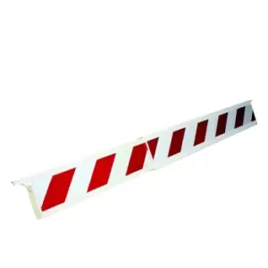 Image of Telescopic PVC Protection Barrier - 1.8m - Yellow & Black