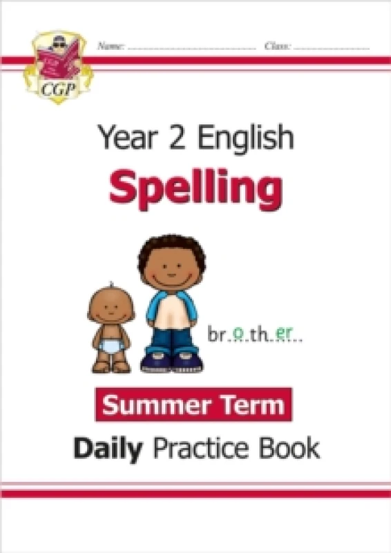 Image of KS1 Spelling Year 2 Daily Practice Book: Summer Term Paperback / softback