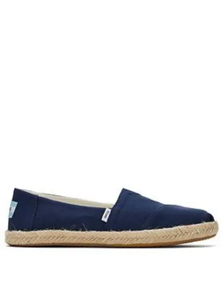 Image of Toms Alpagata Rope Espadrille - Navy