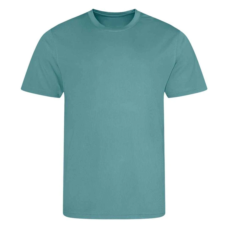 Image of AWDis Cool Plain Magenta T-Shirt in Aqua Size: 12-13 Years Aqua Unisex 12-13 Years