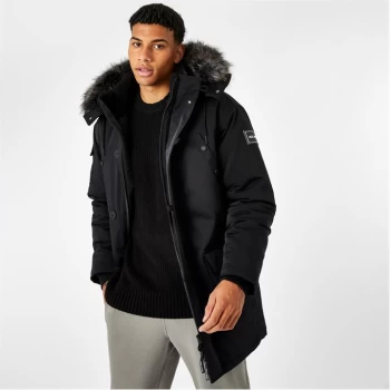 Image of Jack Wills Eco Hooded Parka Jacket - Black