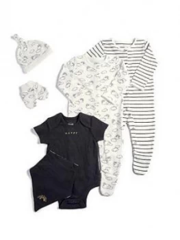 Image of Mamas & Papas Set Monochrome 6 Piece Baby Unisex