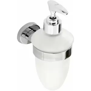 Image of Showerdrape - Wall Mounted Chrome Eternity Liquid Soap Dispenser - Chrome