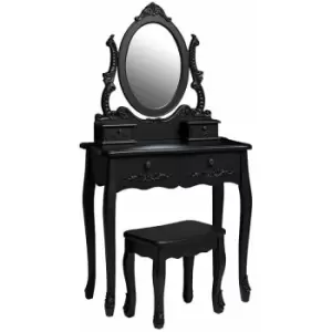 Image of Antoinette Dressing Table Black