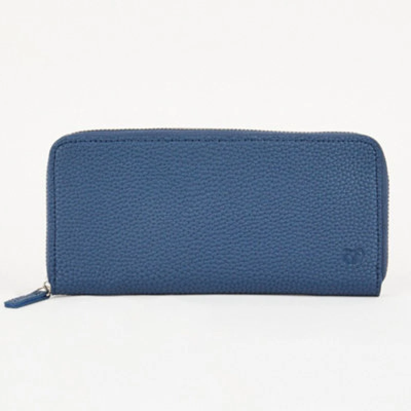 Image of Goodeehoo Pacific Zip Around Purse - Navy