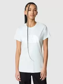 Image of The North Face S/S Easy Tee, Blue, Size XS, Women