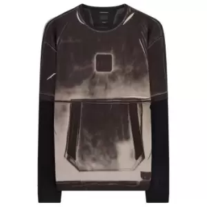 Image of CP Company Crew Neck Sweatshirt - Black