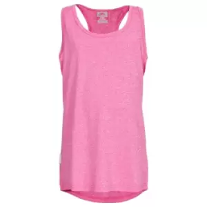 Image of Trespass Childrens Girls Bali Active Vest Top (9/10 Years) (Fuchsia)
