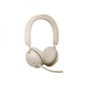 Image of Jabra Evolve2 65 USB-C MS Stereo Headset - Beige