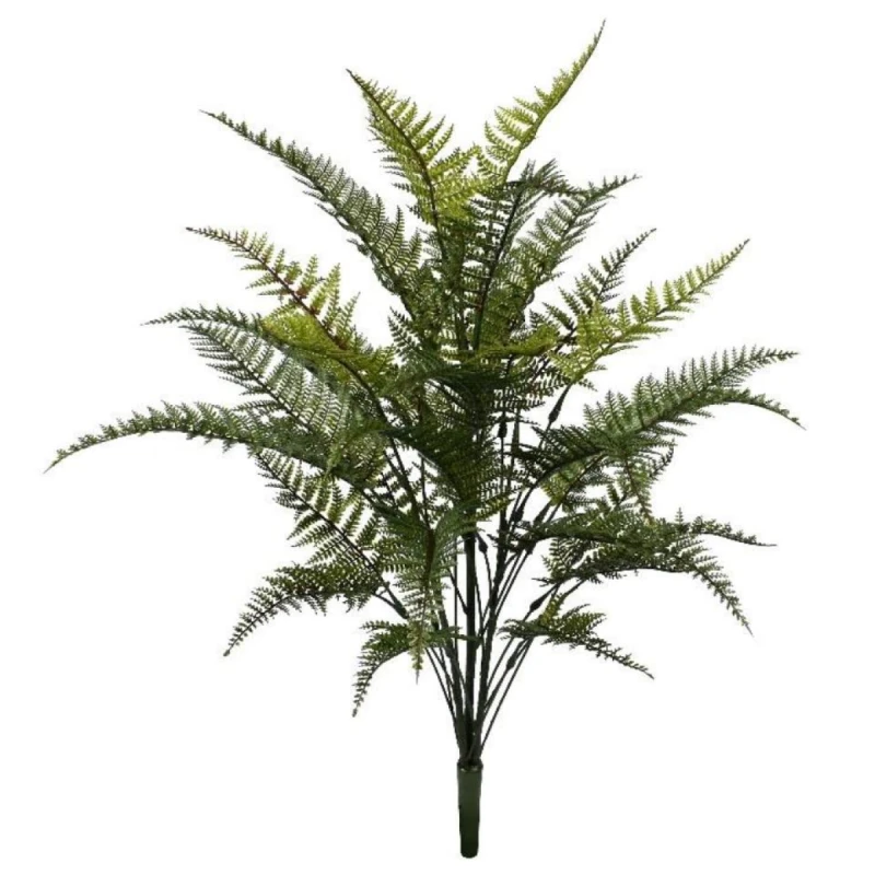 Image of N/A 78cm Fire Retardant Artificial Fern Foliage Branch