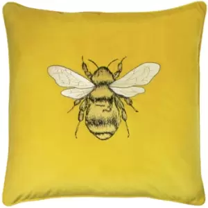 Image of Hortus Bee Cushion Ceylon, Ceylon / 50 x 50cm / Polyester Filled